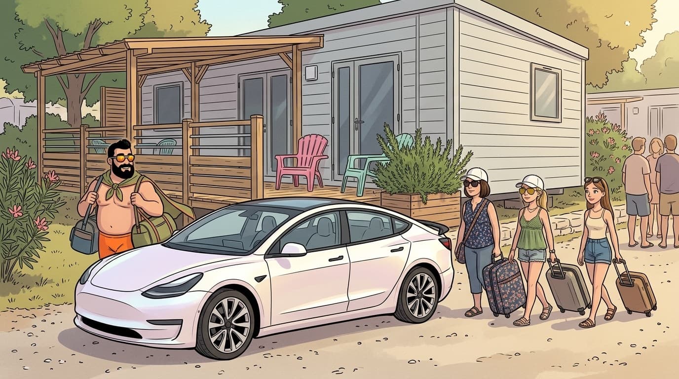 L’arrivée au cottage